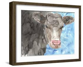 Bull-Beverly Dyer-Framed Art Print