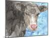 Bull-Beverly Dyer-Mounted Art Print