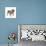 Bulldog Abstract Circles-Ron Magnes-Giclee Print displayed on a wall