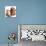 Bulldog and Cat at Food Dish Together-Willee Cole-Stretched Canvas displayed on a wall