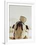 Bulldog Balancing Ball on Nose-Larry Williams-Framed Photographic Print