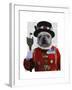 Bulldog Beefeater-Fab Funky-Framed Art Print