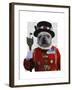 Bulldog Beefeater-Fab Funky-Framed Art Print