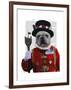 Bulldog Beefeater-Fab Funky-Framed Art Print