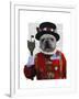 Bulldog Beefeater-Fab Funky-Framed Art Print