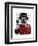 Bulldog Beefeater-Fab Funky-Framed Art Print