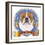 Bulldog Beer Label-Tomoyo Pitcher-Framed Giclee Print