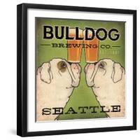Bulldog Brewing Seattle-Ryan Fowler-Framed Art Print