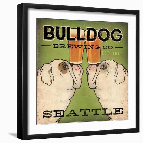 Bulldog Brewing Seattle-Ryan Fowler-Framed Art Print