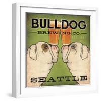 Bulldog Brewing Seattle-Ryan Fowler-Framed Art Print