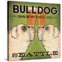 Bulldog Brewing Seattle-Ryan Fowler-Stretched Canvas