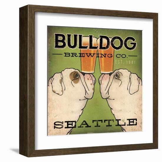 Bulldog Brewing Seattle-Ryan Fowler-Framed Art Print