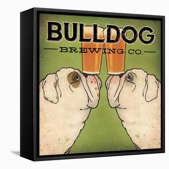 Bulldog Brewing-Ryan Fowler-Framed Stretched Canvas