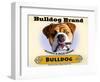 Bulldog Cigar-Brian Rubenacker-Framed Art Print