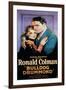 Bulldog Drummond, Joan Bennett, Ronald Colman, 1929-null-Framed Photo