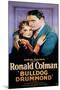 Bulldog Drummond, Joan Bennett, Ronald Colman, 1929-null-Mounted Photo
