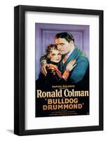 Bulldog Drummond, Joan Bennett, Ronald Colman, 1929-null-Framed Photo