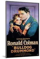 Bulldog Drummond, Joan Bennett, Ronald Colman, 1929-null-Mounted Photo