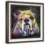 Bulldog Heart-Dean Russo-Framed Giclee Print