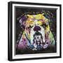 Bulldog Heart-Dean Russo-Framed Giclee Print