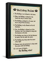 Bulldog House Rules-null-Framed Poster