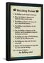 Bulldog House Rules-null-Framed Poster