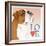 Bulldog Love-Tomoyo Pitcher-Framed Giclee Print