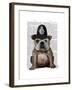 Bulldog Policeman-Fab Funky-Framed Art Print