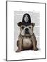 Bulldog Policeman-Fab Funky-Mounted Art Print