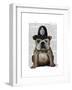 Bulldog Policeman-Fab Funky-Framed Art Print