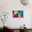 Bulldog Puppy Sitting in Colorful Box-Zandria Muench Beraldo-Photographic Print displayed on a wall