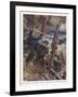 Bulldog Rescued-Cyrus Cuneo-Framed Art Print