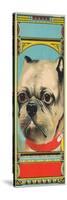 Bulldog Tobacco Label-Lantern Press-Stretched Canvas