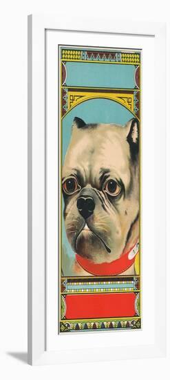 Bulldog Tobacco Label-Lantern Press-Framed Art Print