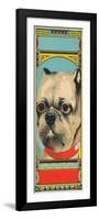 Bulldog Tobacco Label-Lantern Press-Framed Art Print