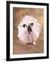 Bulldog Wearing Tutu-Peter M. Fisher-Framed Photographic Print