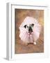 Bulldog Wearing Tutu-Peter M. Fisher-Framed Photographic Print