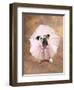 Bulldog Wearing Tutu-Peter M. Fisher-Framed Photographic Print