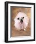 Bulldog Wearing Tutu-Peter M. Fisher-Framed Photographic Print