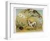 Bulldog with Hedgehog-R. Andre-Framed Art Print