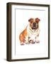 Bulldog-Wendy Edelson-Framed Giclee Print