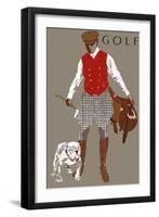 Bulldog-null-Framed Giclee Print