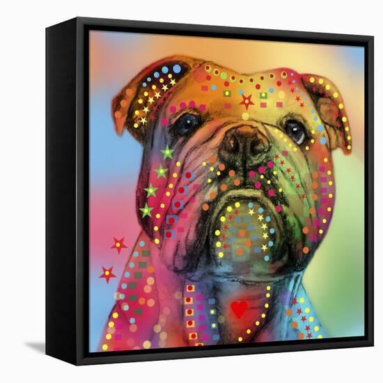 Bulldog-Mark Ashkenazi-Framed Stretched Canvas