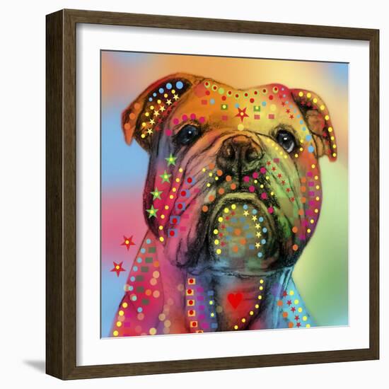 Bulldog-Mark Ashkenazi-Framed Giclee Print