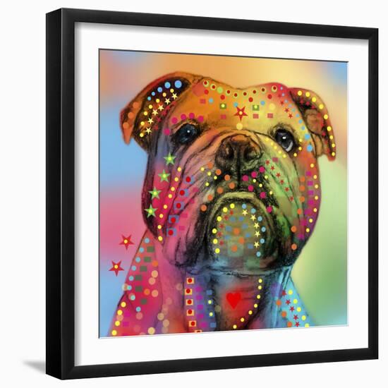 Bulldog-Mark Ashkenazi-Framed Premium Giclee Print