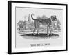 Bulldog-null-Framed Art Print