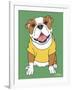 Bulldog-Tomoyo Pitcher-Framed Giclee Print