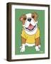 Bulldog-Tomoyo Pitcher-Framed Giclee Print