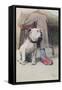 Bulldog-Cecil Aldin-Framed Stretched Canvas