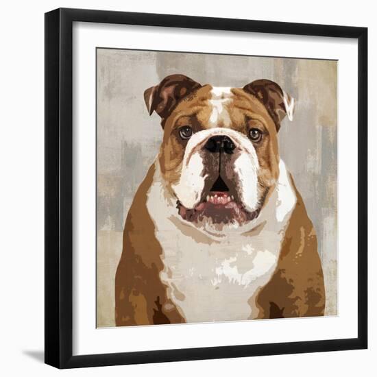 Bulldog-Keri Rodgers-Framed Art Print